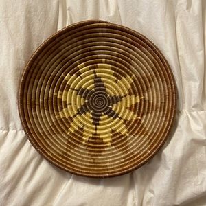 Woven African basket